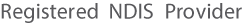 NDIS Provider Button